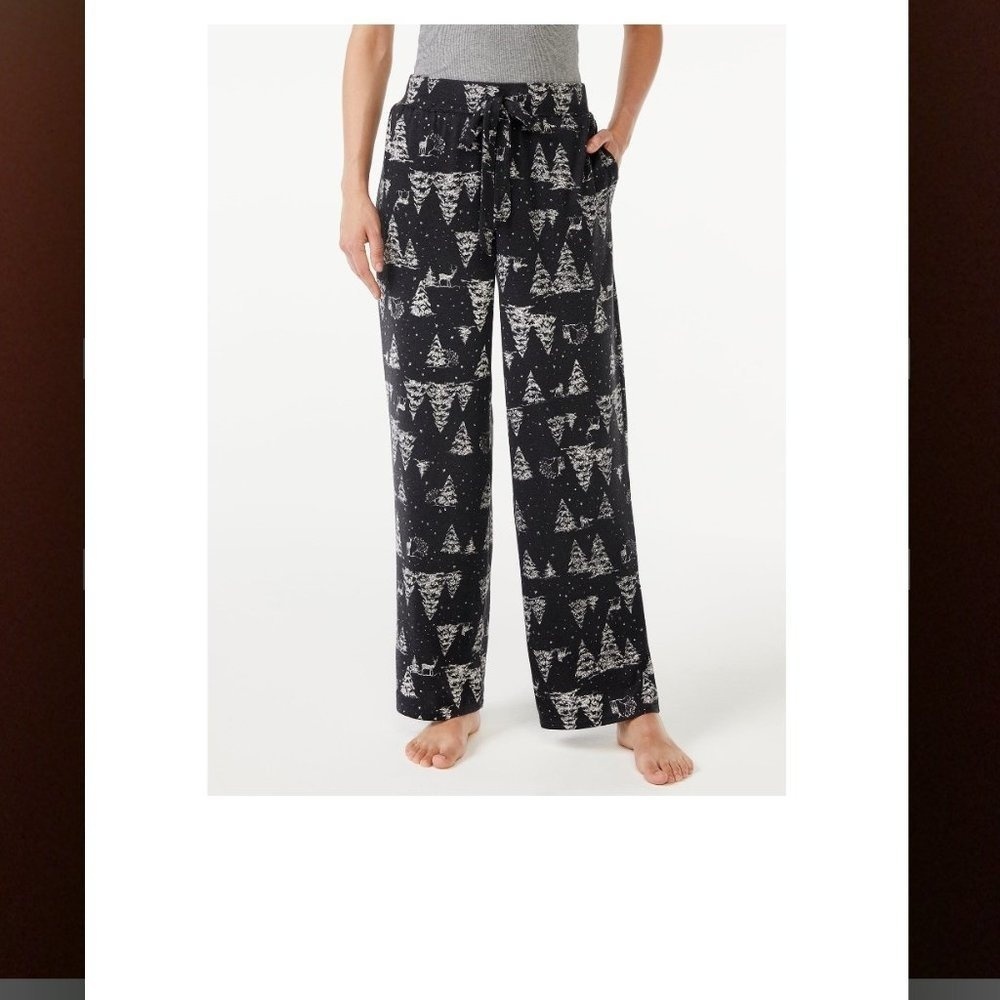 NWT Joyspun buttery soft pajama pants Christmas‎ Print size S